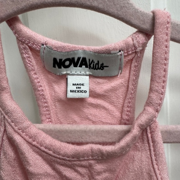 Nova Kids 12M Girls Pink Blessed Tank Top Blouse - Picture 3 of 4